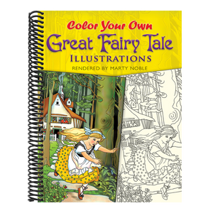 Color Your Own Great Fairy Tale Illustrations (Green)