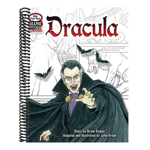 Color Your Own Graphic Novel: Dracula (Green)