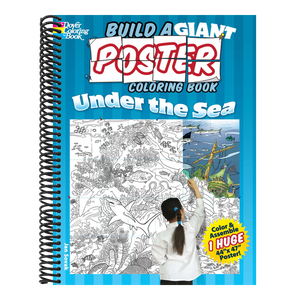 Build a Giant Poster Coloring Book -- Under the Sea