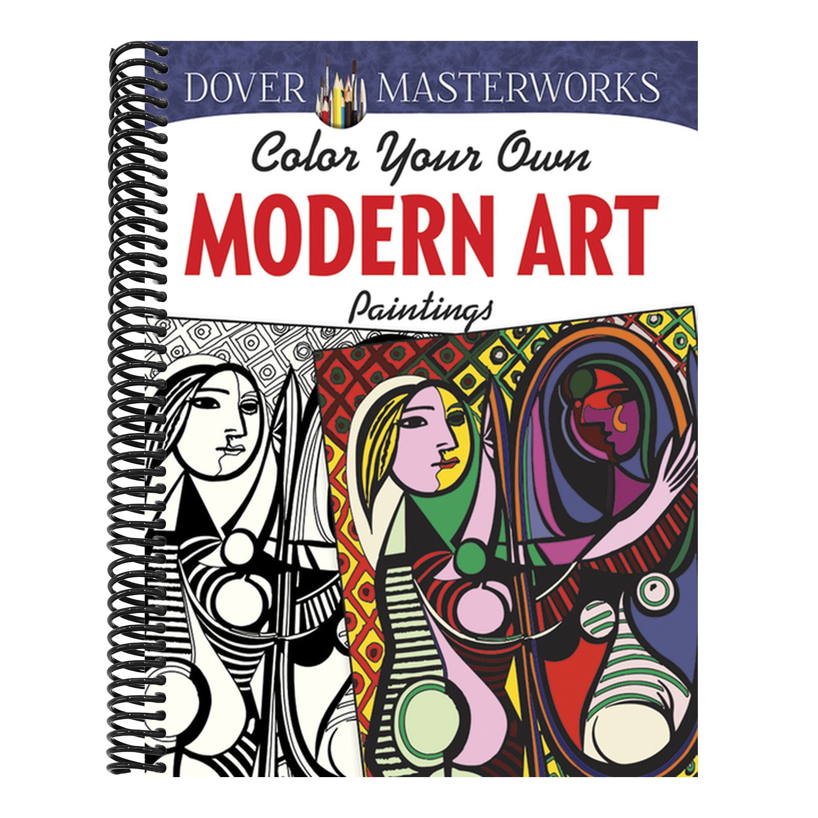 Color Your Own Modern Art Paintings (First Edition, First)