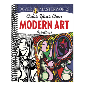 Color Your Own Modern Art Paintings (First Edition, First)