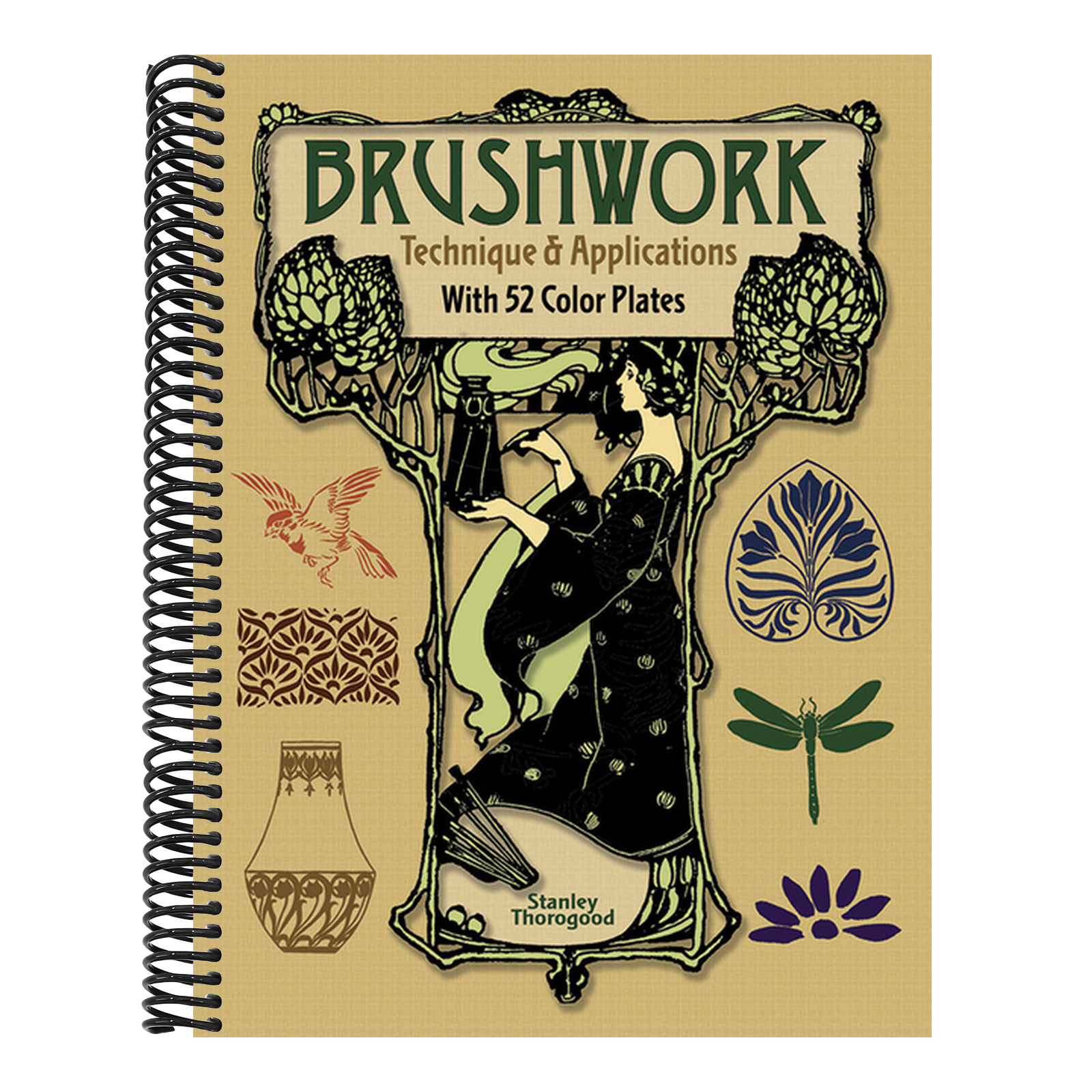 Brushwork Technique and Applications: With 52 Color Plates