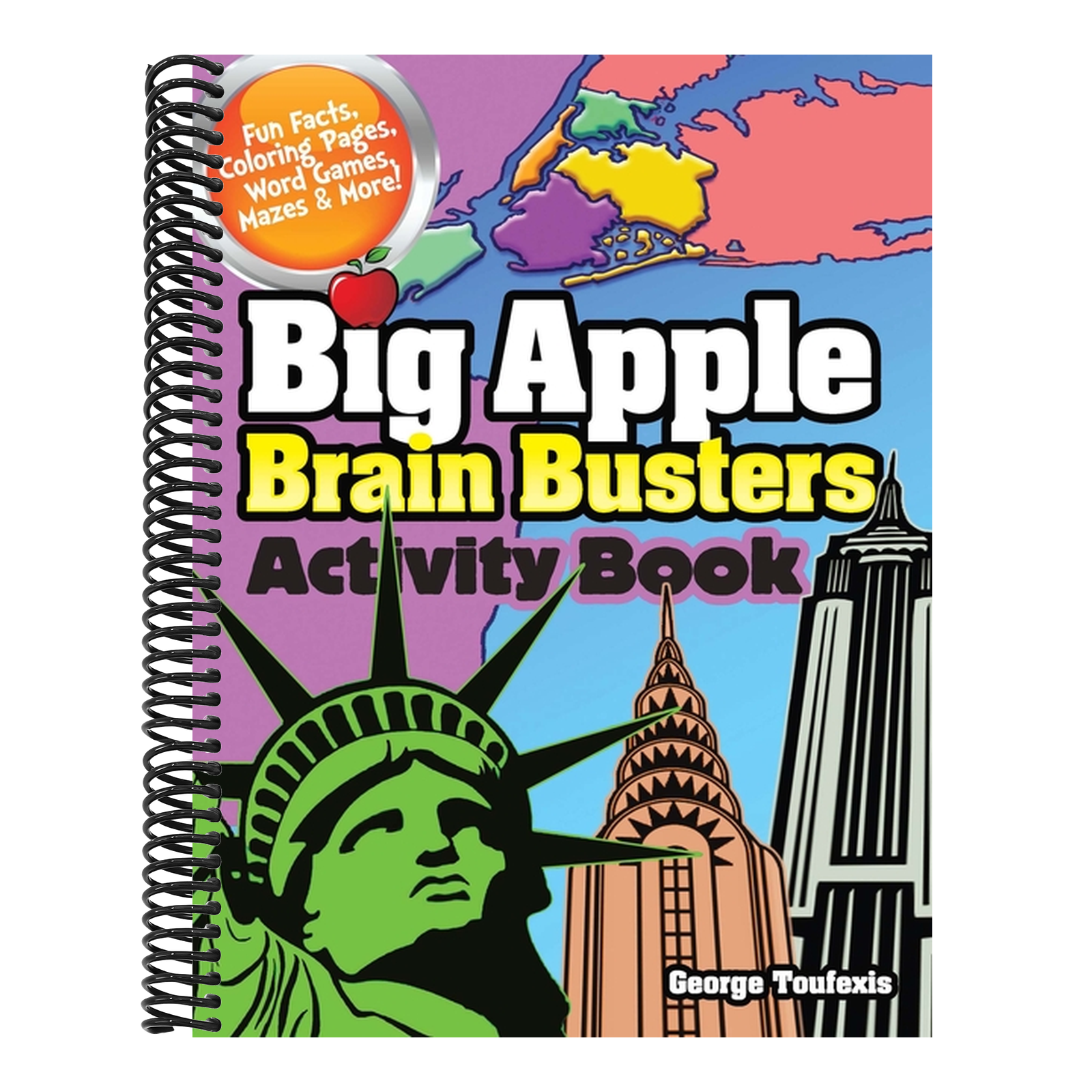 Big Apple Brain Busters Activity Book (First Edition, First)