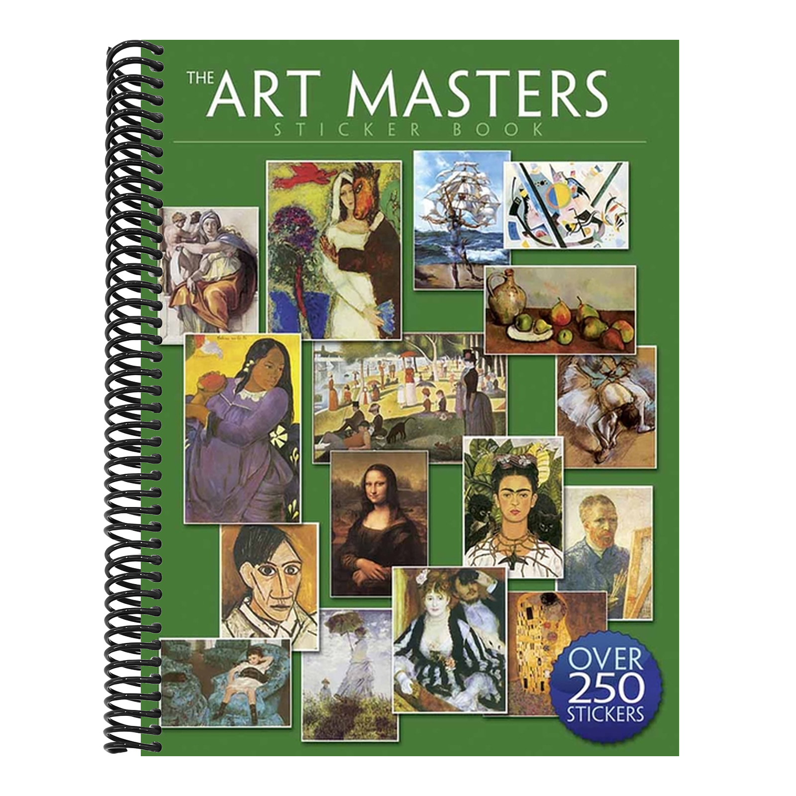 The Art Masters Sticker Book: Over 250 Stickers