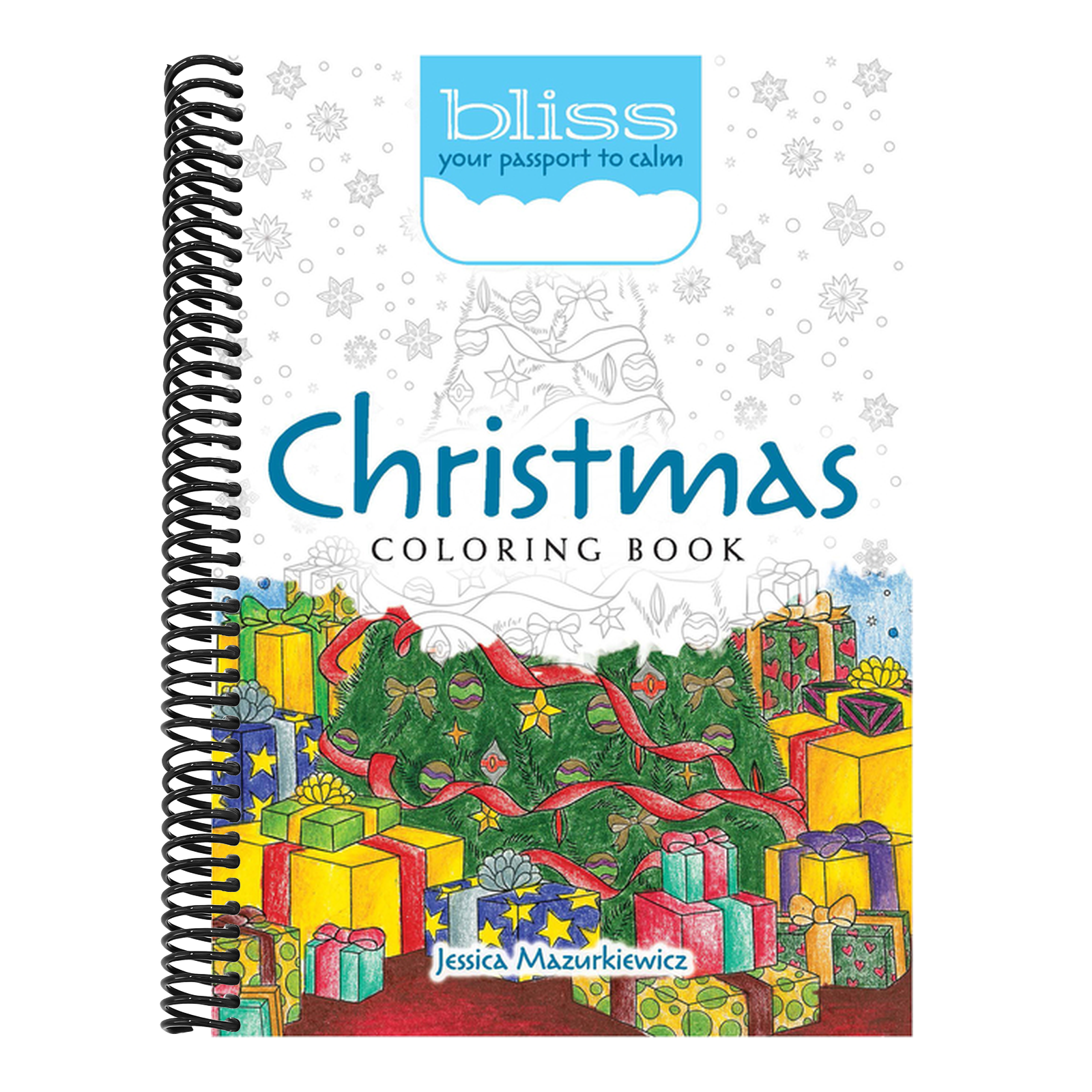 Bliss Christmas Coloring Book: Your Passport to Calm