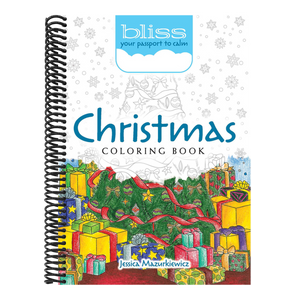 Bliss Christmas Coloring Book: Your Passport to Calm