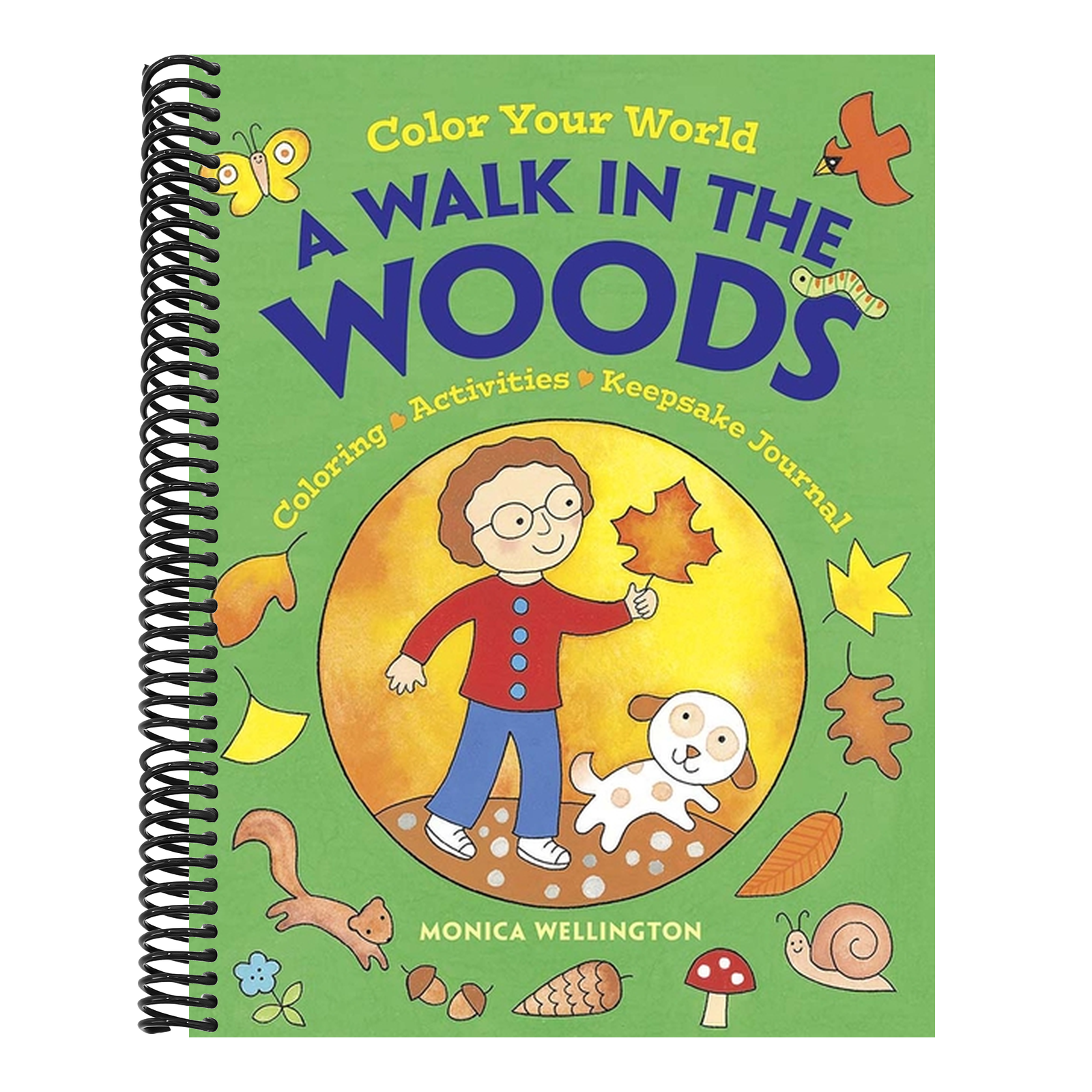 Color Your World: A Walk in the Woods: Coloring, Activities & Keepsake Journal