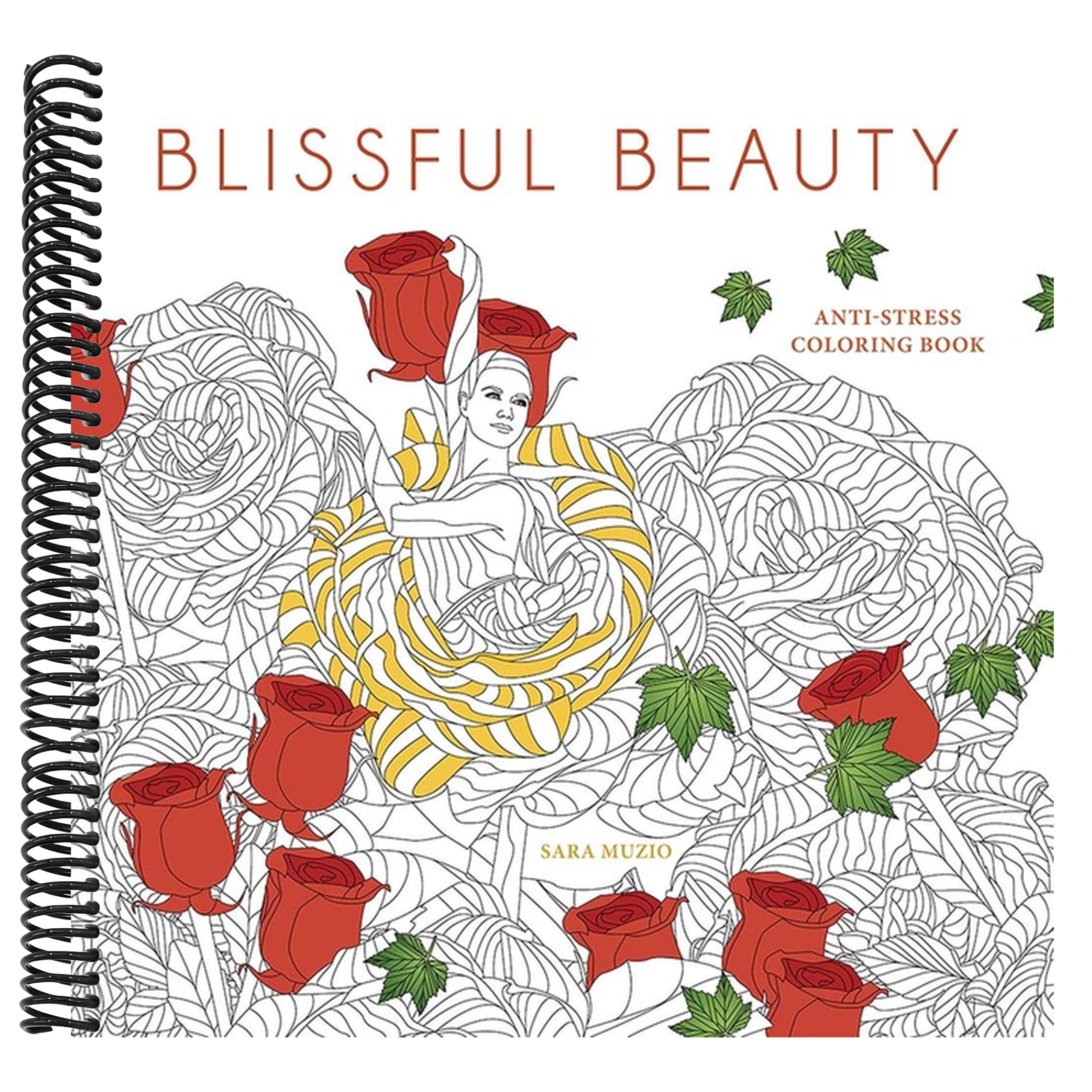 Blissful Beauty Coloring Book: Anti-Stress Coloring Book
