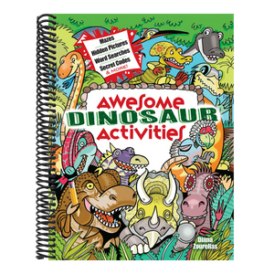 Awesome Dinosaur Activities: Mazes, Hidden Pictures, Word Searches, Secret Codes, Spot the Differences, and More!