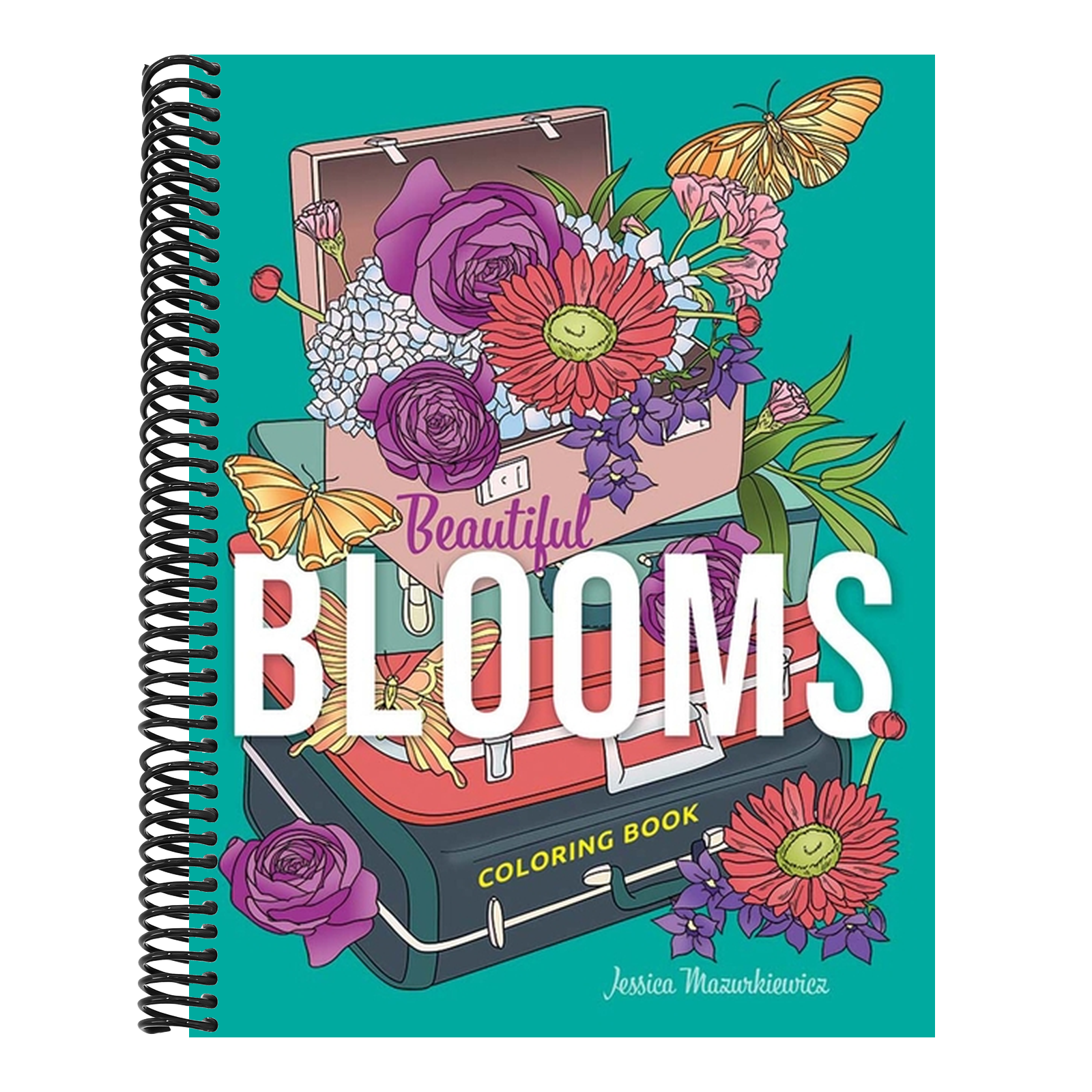 Beautiful Blooms Coloring Book