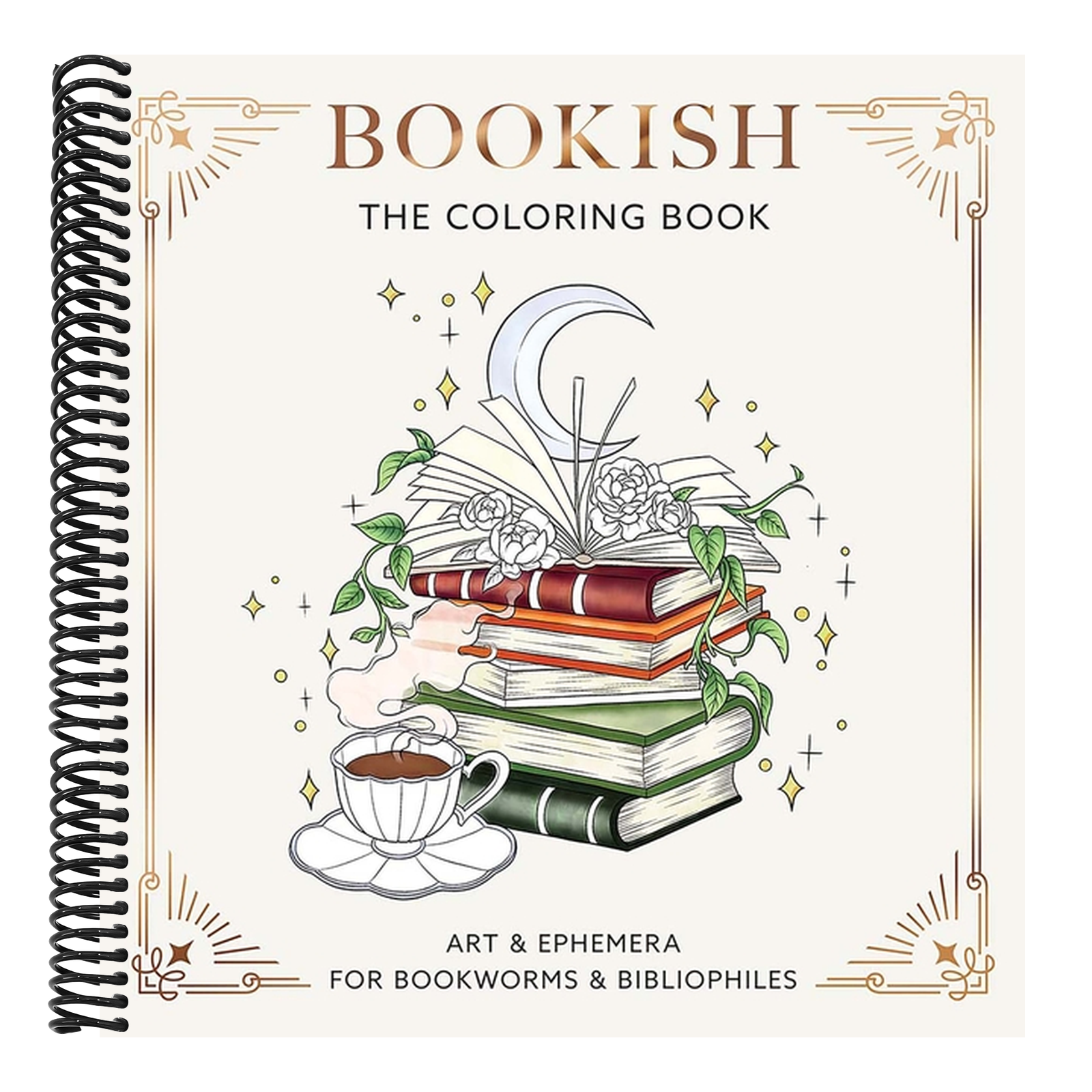 Bookish: The Coloring Book (Art & Ephemera for Bookworms & Bibliophiles)