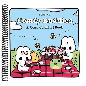 Comfy Buddies: A Cozy Coloring Book