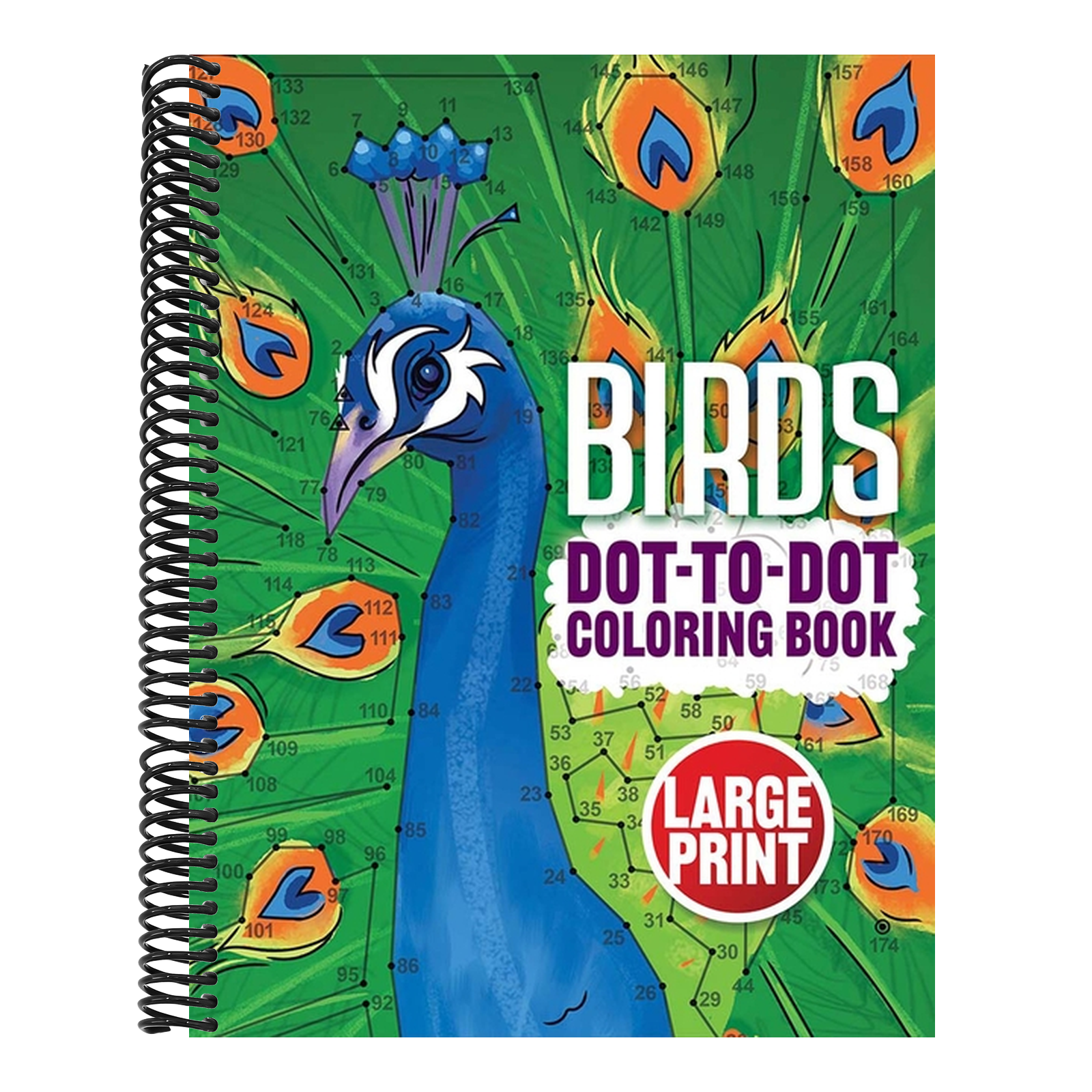 Birds Dot-To-Dot Coloring Book