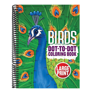 Birds Dot-To-Dot Coloring Book