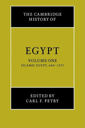 The Cambridge History of Egypt 2 Volume Set (Cambridge History of Egypt)