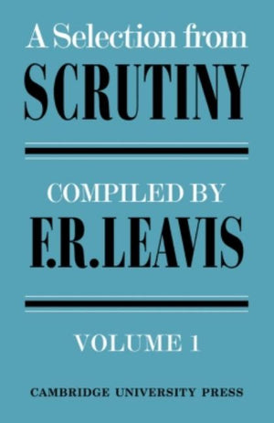 A Selection from Scrutiny 2 Volume Paperback Set