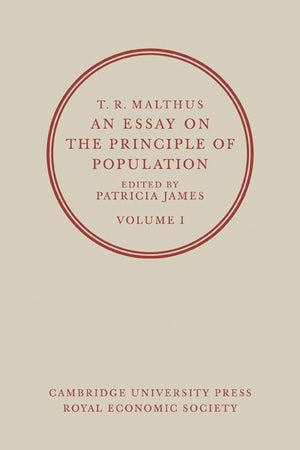 An Essay on the Principle of Population 2 Volume Paperback Set