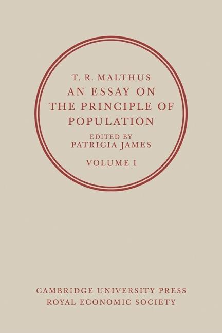 An Essay on the Principle of Population 2 Volume Paperback Set