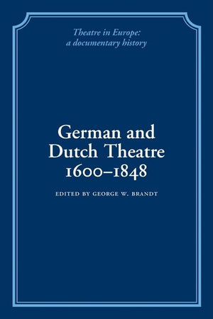 Theatre in Europe 8 Volume Paperback Set: A Documentary History