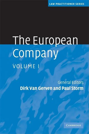 The European Company 2 Volume Hardback Set (Law Practitioner)