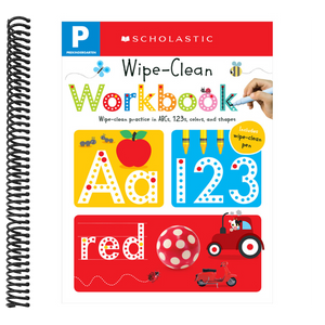 Pre-K Wipe-Clean Workbook: Scholastic Early Learners (Wipe-Clean)
