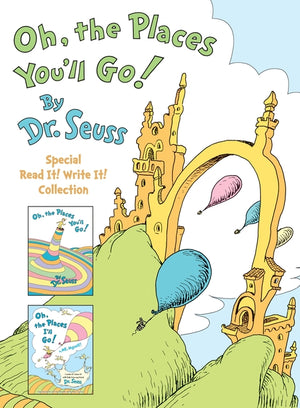 Oh, the Places You'll Go! the Read It! Write It! 2-Book Boxed Set Collection: Dr. Seuss's Oh, the Places You'll Go!; Oh, the Places I'll Go! by Me, My