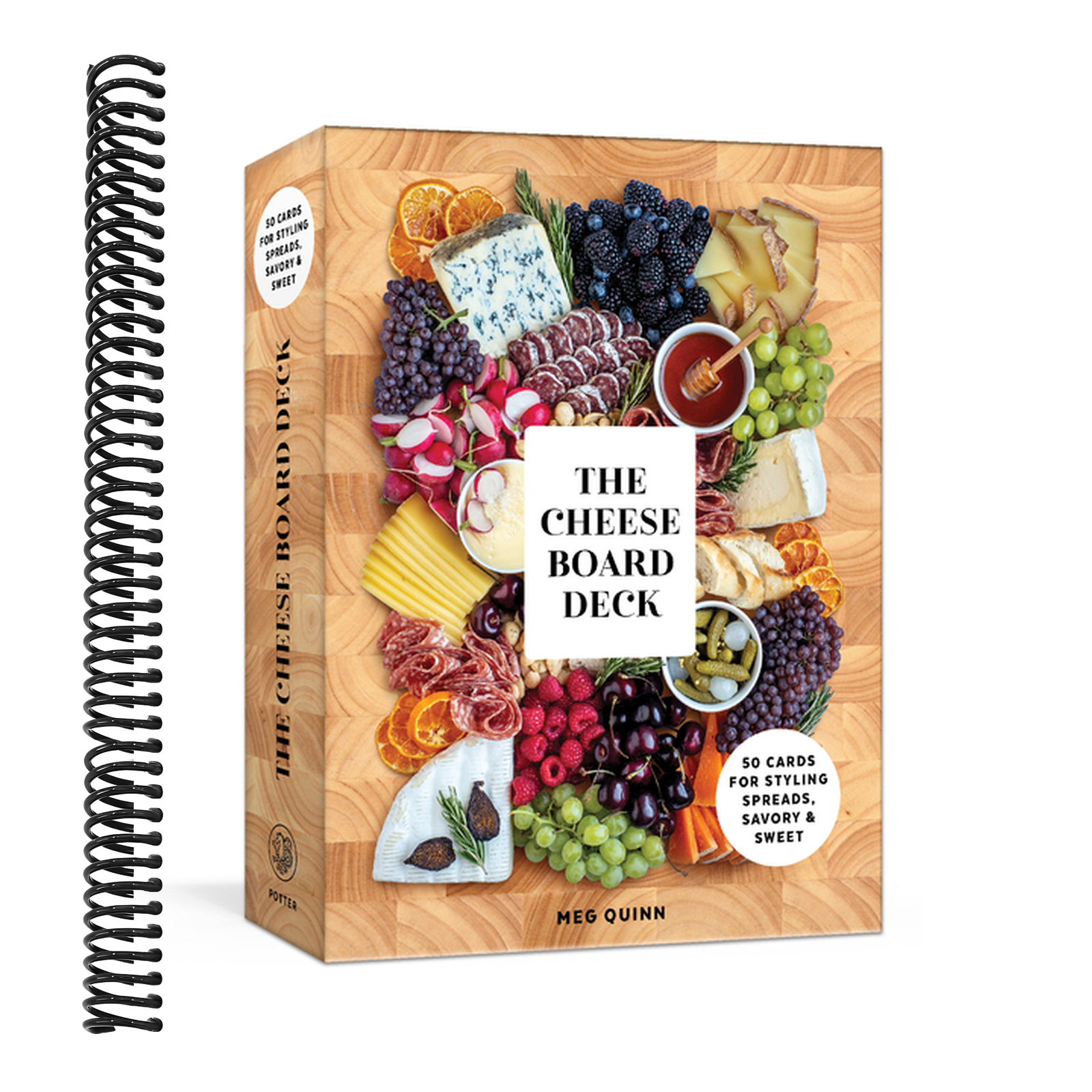 The Cheese Board Deck: 50 Cards for Styling Spreads, Savory and Sweet