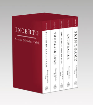 Incerto: Fooled by Randomness, the Black Swan, the Bed of Procrustes, Antifragile, Skin in the Game (Incerto)