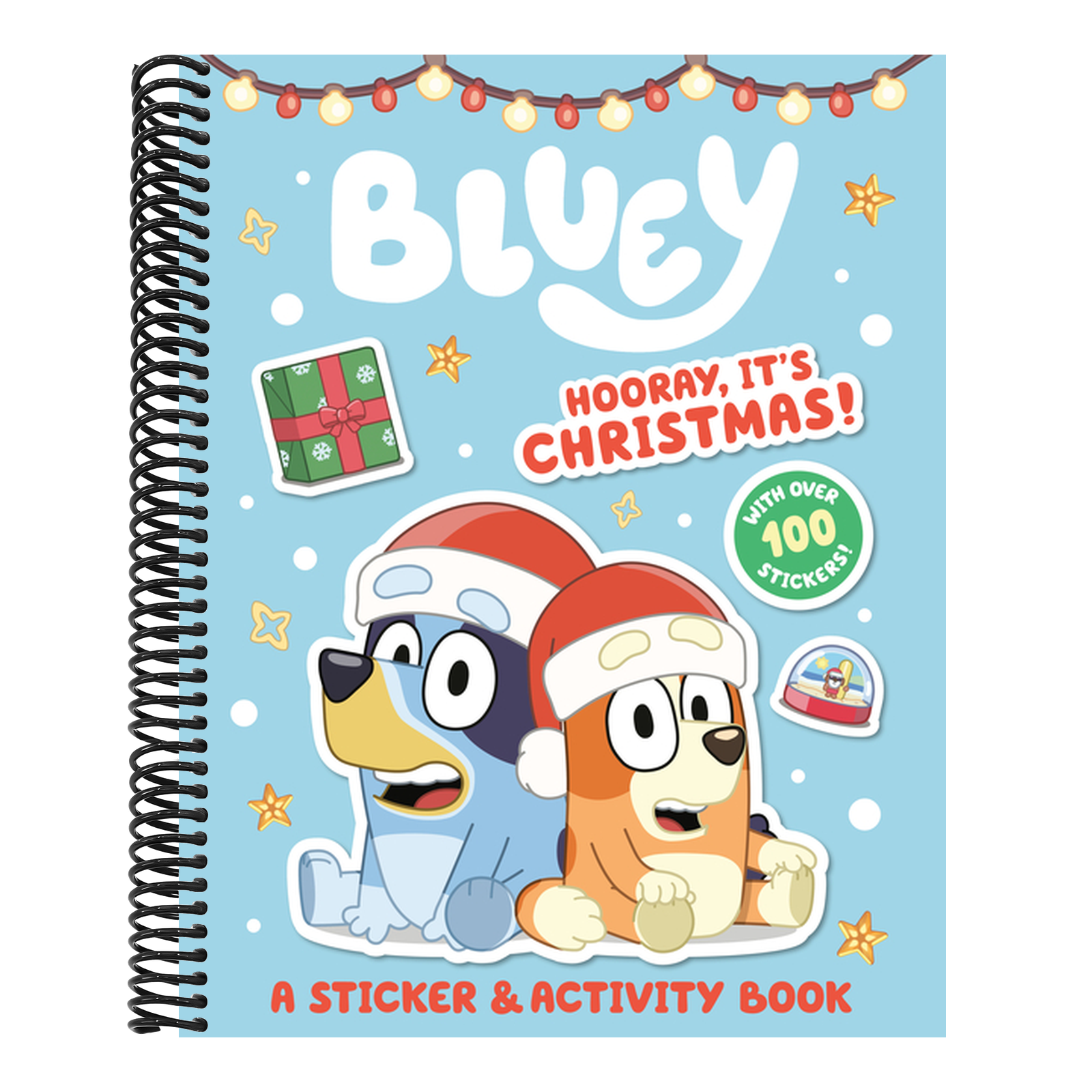 Bluey: Hooray, It's Christmas!: A Sticker & Activity Book