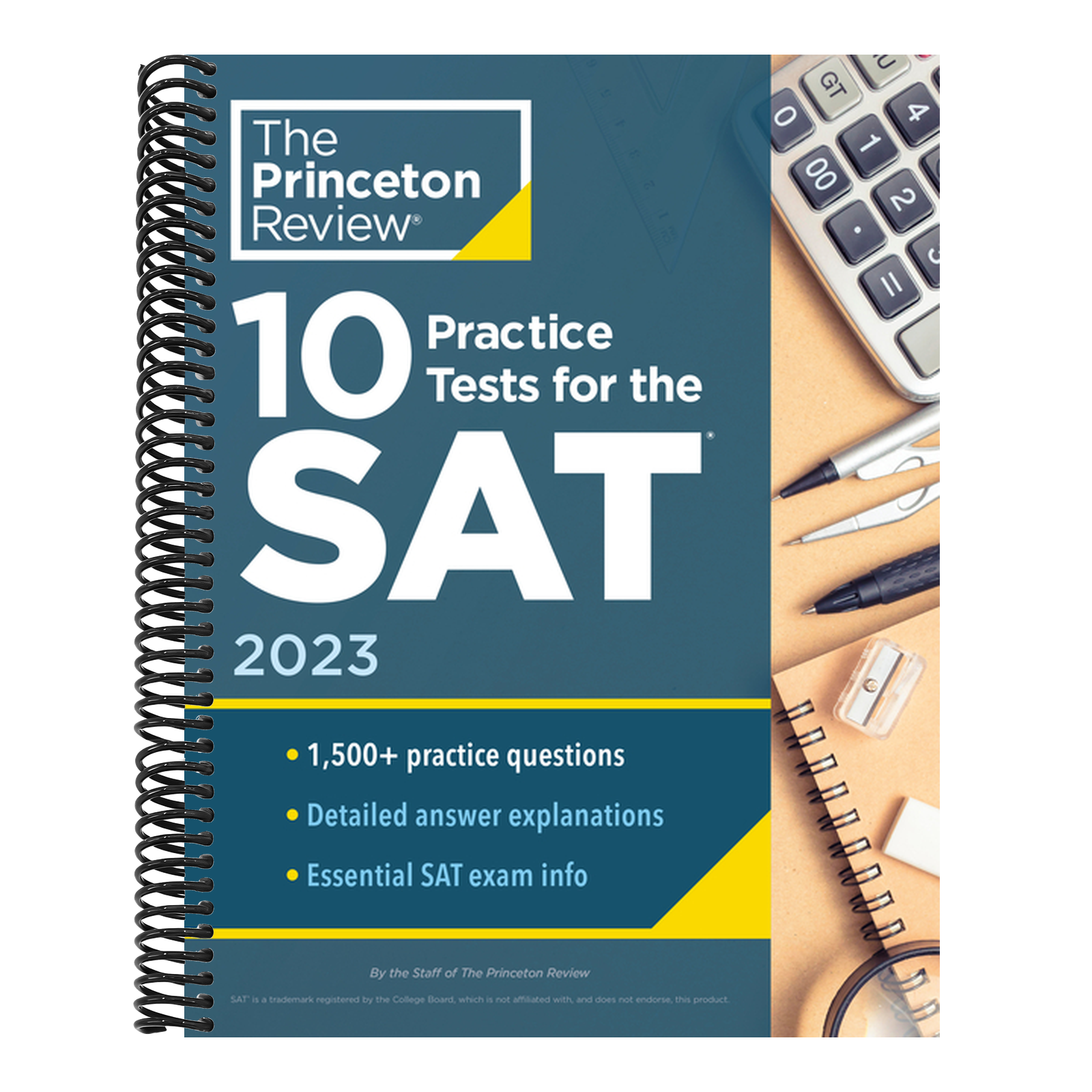 10 Practice Tests for the Sat, 2023: Extra Prep to Help Achieve an Excellent Score