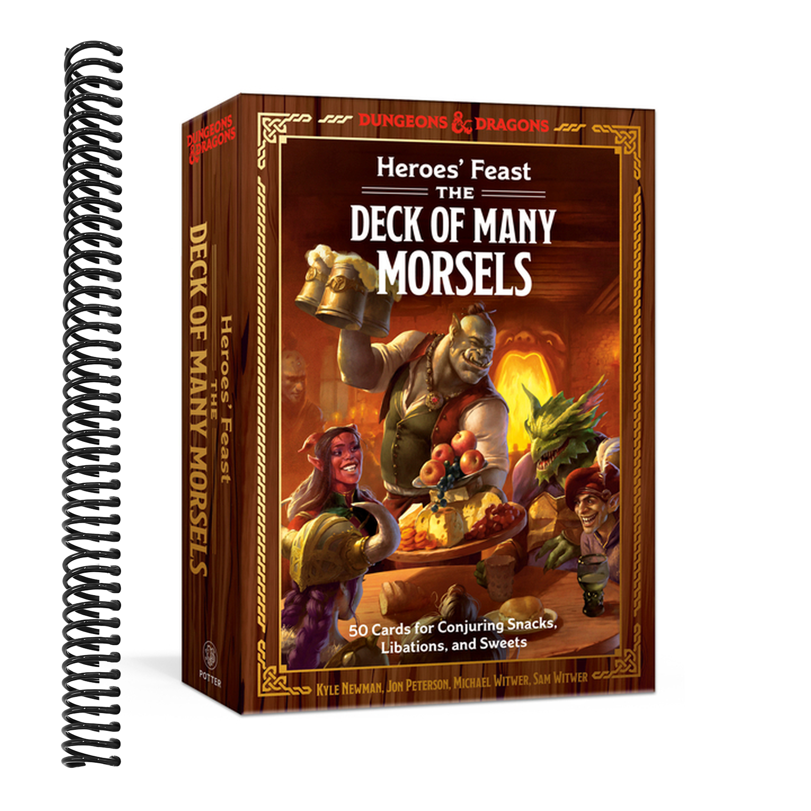 Heroes' Feast: The Deck of Many Morsels: 50 Cards for Conjuring Snacks, Libations, and Sweets