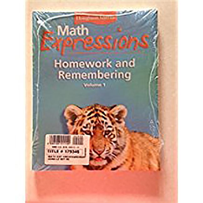 Math Expressions: Homework and Remembering (2 Volumes) Grade 2 (Math Expressions)