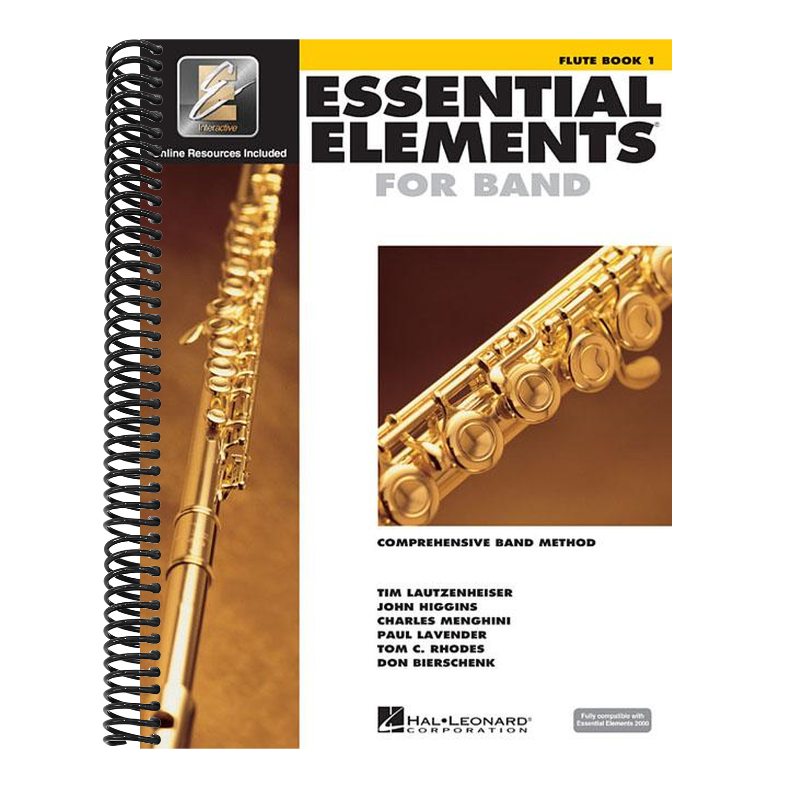 Essential Elements for Band Flute Book 1 with Eei Beginner Flute Sheet Music and Online Resources Hal Leonard Instructional Songbook for Students and