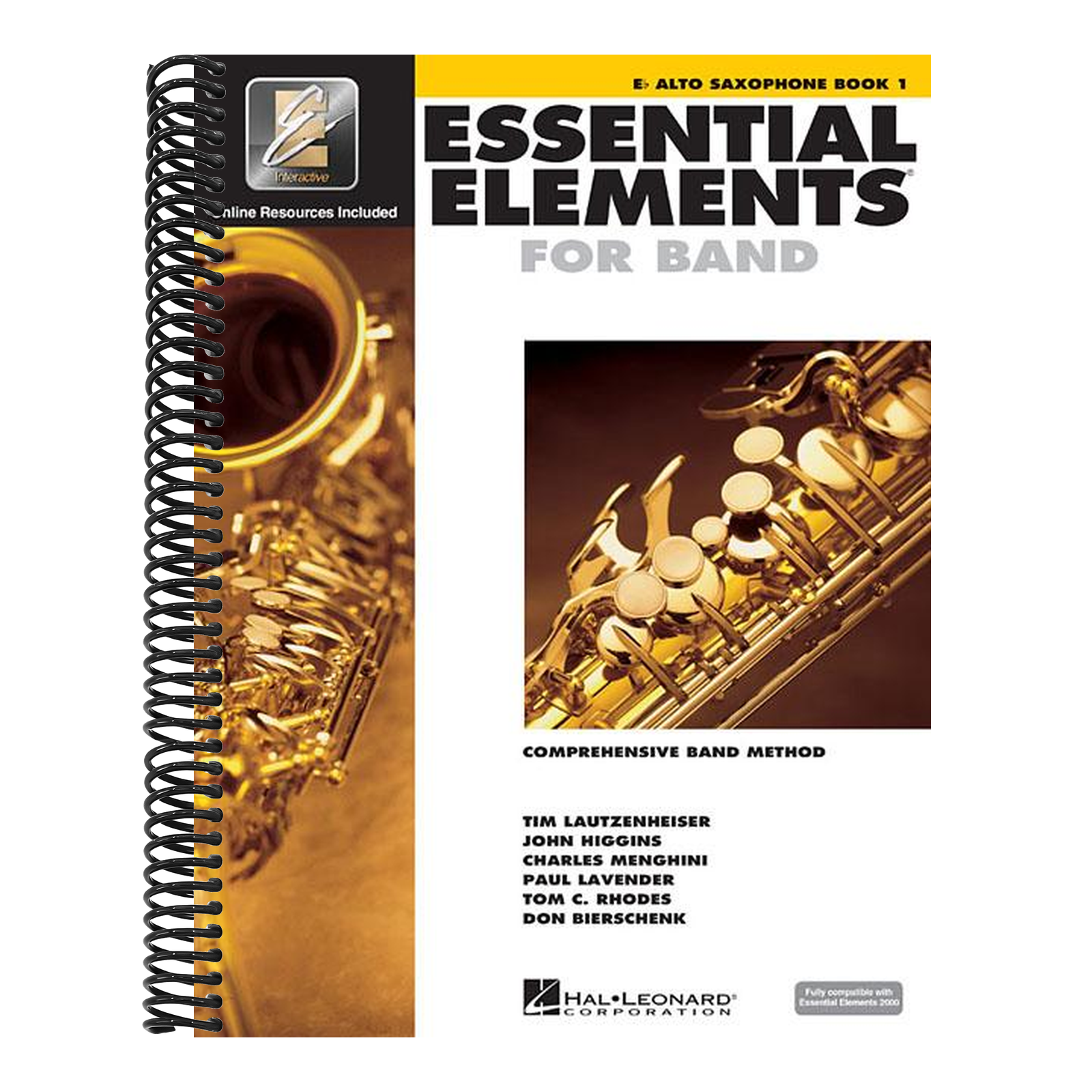 Essential Elements for Band - Eb Alto Saxophone Book 1 with Eei (Book/Media Online)