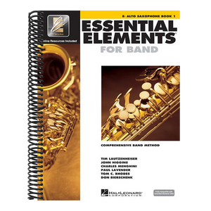 Essential Elements for Band - Eb Alto Saxophone Book 1 with Eei (Book/Media Online)