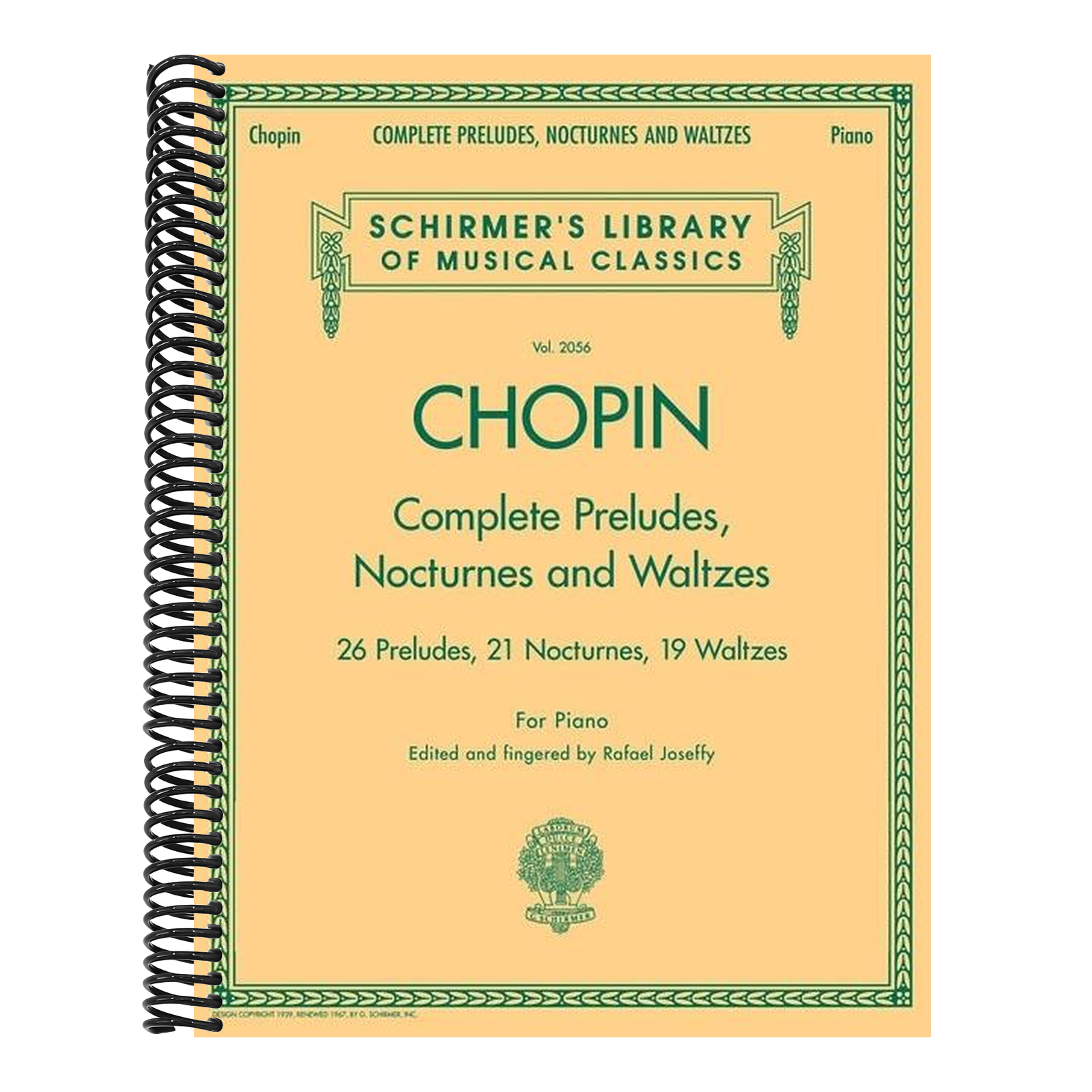Complete Preludes, Nocturnes & Waltzes: Schirmer Library of Classics Volume 2056 (Schirmer's Library of Musical Classics)
