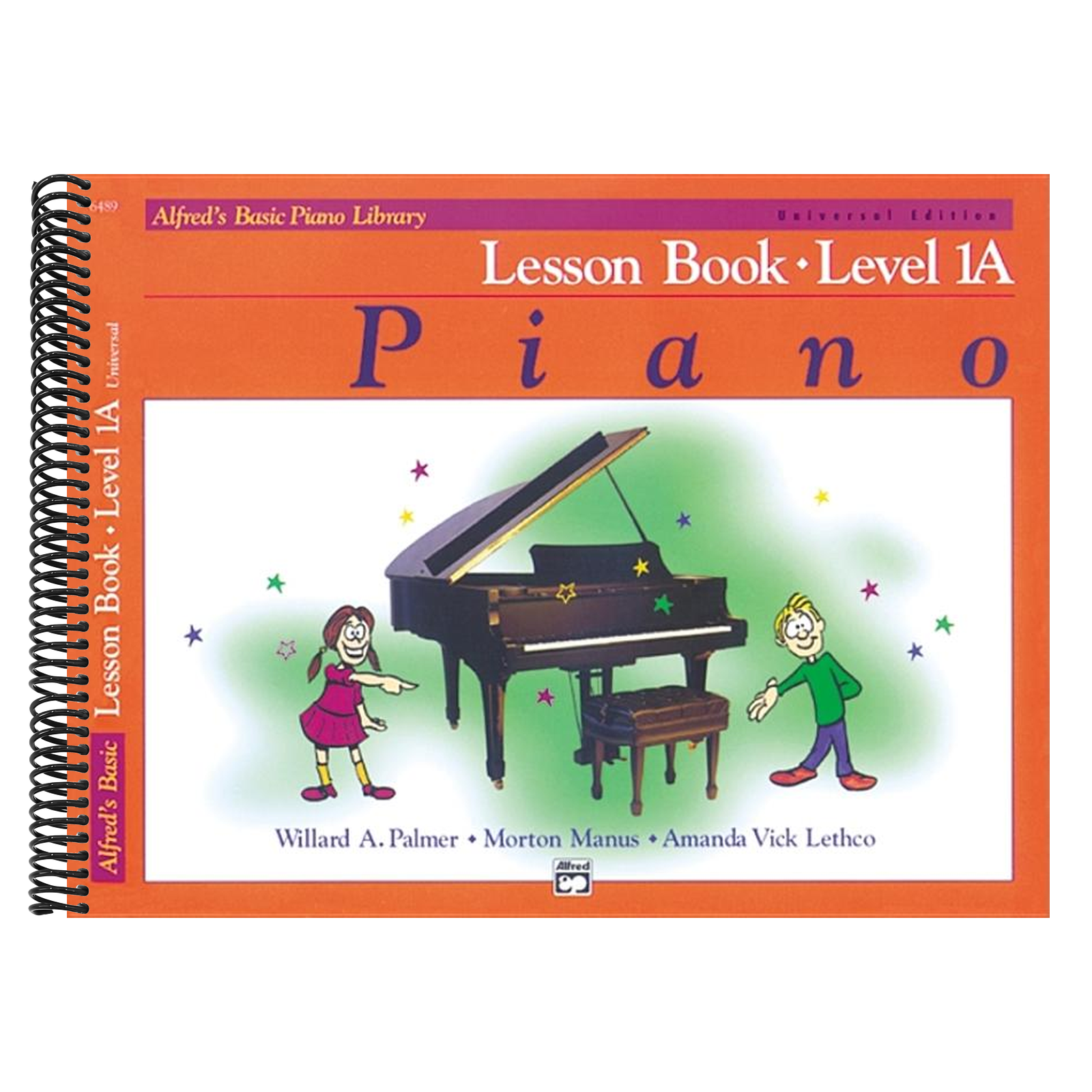Alfred's Basic Piano Library Lesson Book, Bk 1a: Book & CD