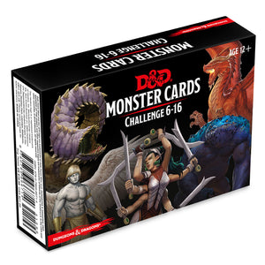 Dungeons & Dragons Spellbook Cards: Monsters 6-16 (D&d Accessory) (Dungeons & Dragons)