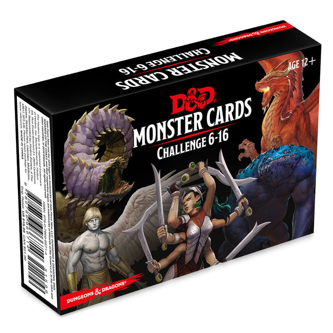 Dungeons & Dragons Spellbook Cards: Monsters 6-16 (D&d Accessory) (Dungeons & Dragons)