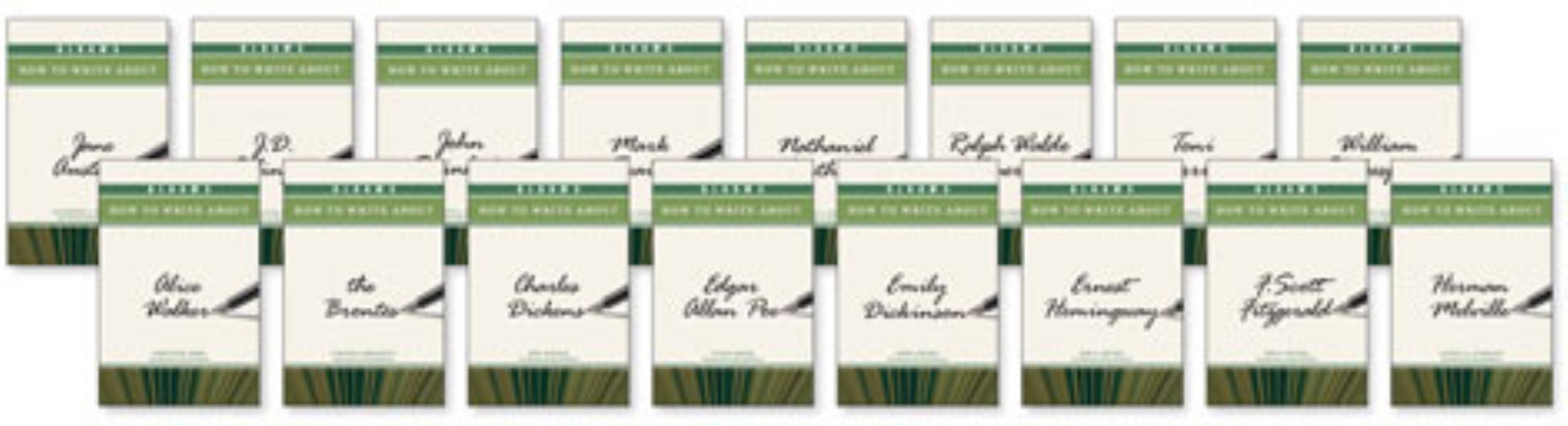Bloom's How to Write about Literature Set (Bloom's How to Write about)