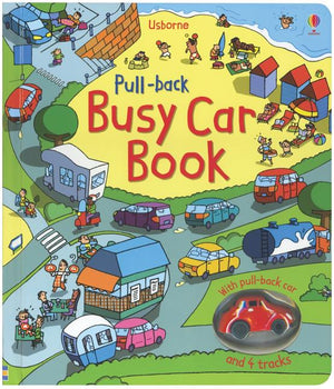 Pull-Back Busy Car Book [With Pull-Back Car]