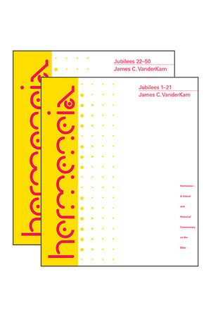 Jubilees: A Commentary in Two Volumes (Hermeneia: A Critical & Historical Commentary on the Bible)