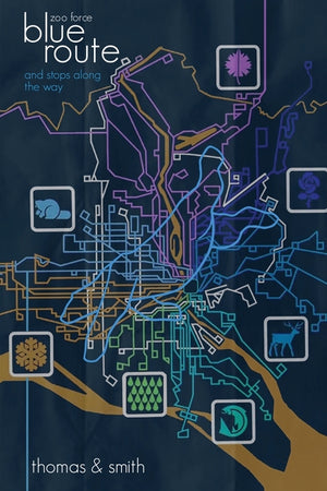 Blue Route and Stops Along the Way