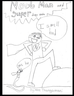 Noob Man and Super Derpy Snake