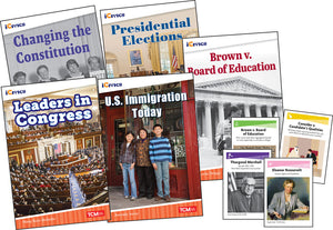 Icivics Grade 1: Leadership & Responsibility 5-Book Set + Game Cards [With Game Cards] (Icivics) (1ST ed.)