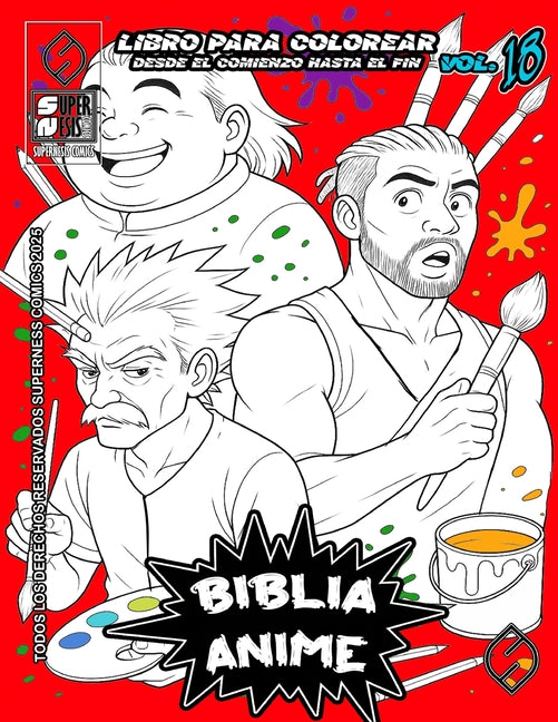 Biblia Anime Desde El Inicio Hasta El Final Vol 18: libro para colorear