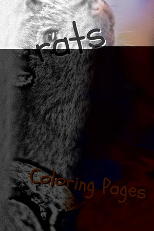 Rat Coloring Pages: Beautiful Rats Drawings for Kids and for Adults Relaxation