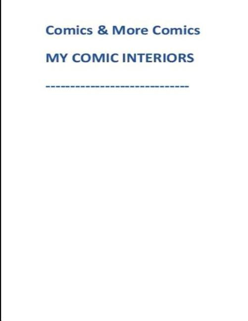 Comics & More Comics MY COMIC INTERIORS