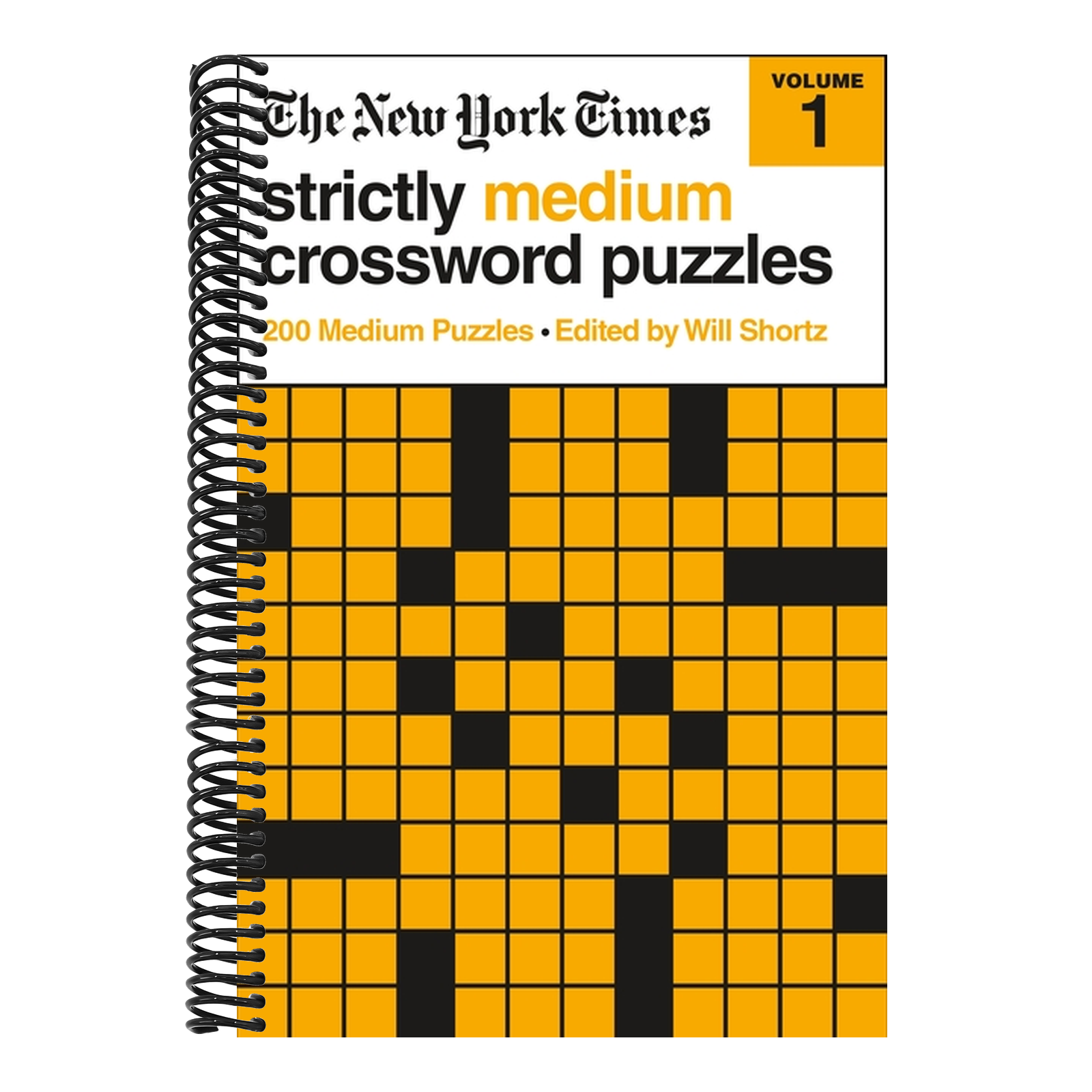 The New York Times Strictly Medium Crossword Puzzles Volume 1: 200 Medium Puzzles