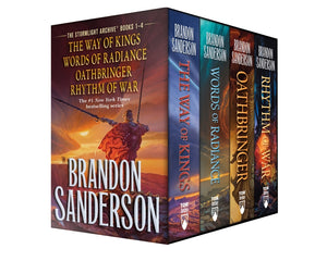 Stormlight Archives Hc Box Set 1-4: The Way of Kings, Words of Radiance, Oathbringer, Rhythm of War (Stormlight Archive)